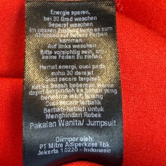 Dorothy Perkins Plus Size Red, Strapless, Cropped Jumpsuit, Plus Size 16 - Picture 12 of 12